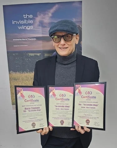 PIOGGIA DI PREMI PER IL FILM "LE ALI INVISIVBILI" AL PRESTIGIOSO FESTIVAL INDIANO NIFA