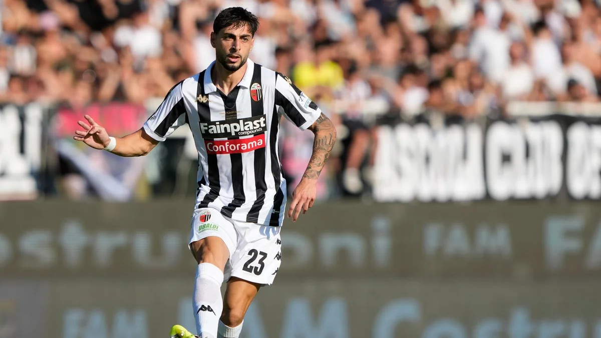 Ascoli Calcio - Brutto infortunio per Alagna, il difensore si è rotto il crociato