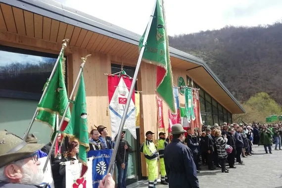 Ad Arquata del Tronto il raduno sezionale Alpini Marche nel decennale del sisma 