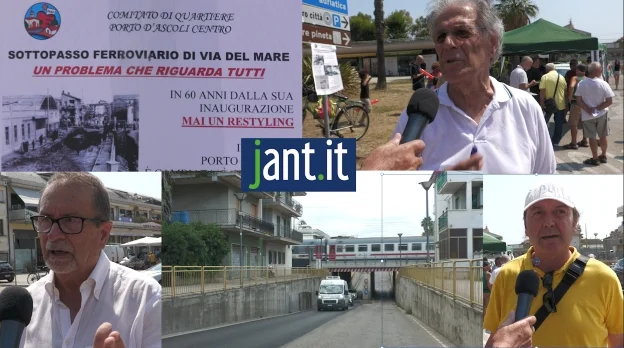Nuovo sit-in di protesta per il sottopasso ferroviario di Via Mare