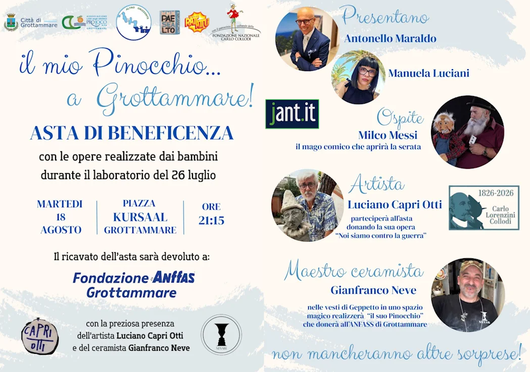 Il mio Pinocchio...a Grottammare