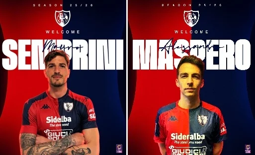 SAMB, BENVENUTI ALESSANDRO MASPERO E MAURO SEMPRINI