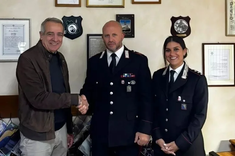 Cintura come laccio emostatico, Carabiniere salva motociclista