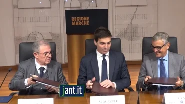 SIGLATA L'INTESA TRA REGIONE, ACN E PROCURA GENERALE DELLA REPUBBLICA DI ANCONA