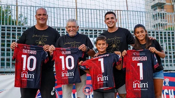 Sulla sabbia della Beach Arena per ricordare Giovanni Pompei e Diego Ruspantini