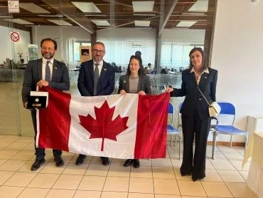 ​L’AMBASCIATRICE CANADESE IN VISITA A L’AQUILA, “CENTRO POLIFUNZIONALE CANADA, SIMBOLO DEL LEGAME FORTE E DURATURO CON L’ABRUZZO”