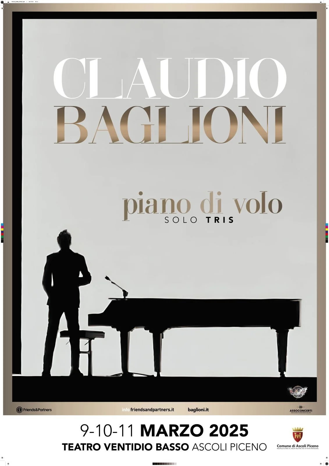 Baglioni al Ventidio Basso