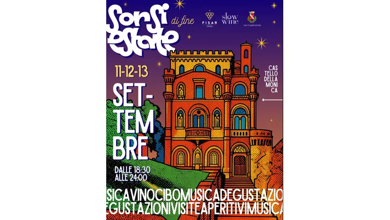 Fisar Teramo: dall'11 al 13 settembre al Castello della Monica con i vini delle colline teramane