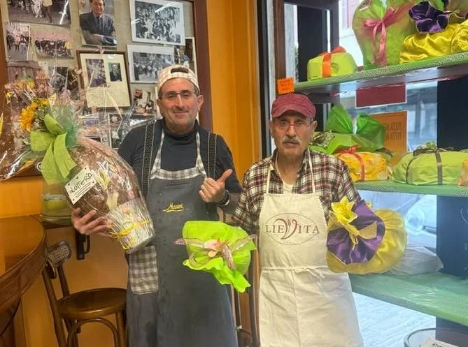 Ad Ascoli Piceno  Uova e colombe per tutti i gusti, i pasticceri: "Ma siamo penalizzati dai dazi"