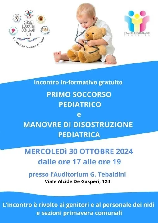 Un corso per imparare i rudimenti del pronto soccorso nei bimbi
