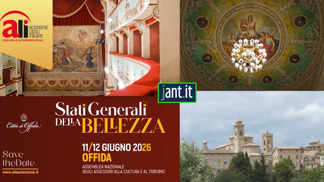  L' 11 e 12 giugno 2026 Offida protagonista per gli Stati Generali della Bellezza