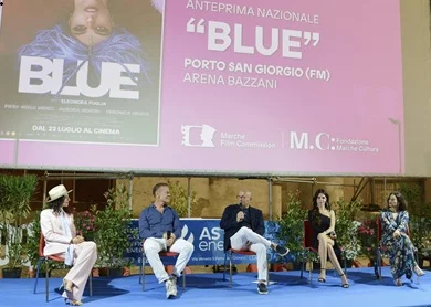 Successo per l’anteprima nazionale del film "Blue” girato tra Offida, Fermo e Porto San Giorgio