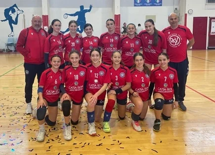 L’Easter Volley si colora di rossoblu, alla RSV Catia Isopi Assicurazioni il titolo U13