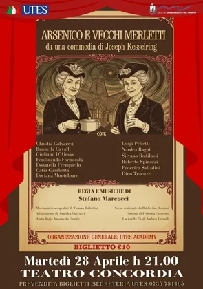 SPETTACOLO TEATRALE UTES “ARSENICO E VECCHI MERLETTI”