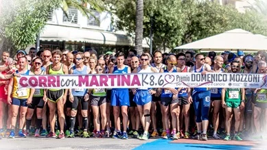 Si è svolta con successo l'11^ Edizione di ”Corri con Martina k8,6 – Premio Domenico Mozzoni” 