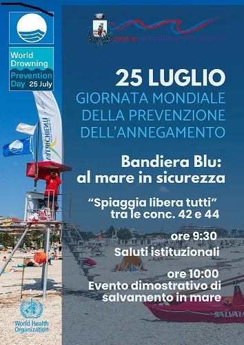 Il 25 luglio l’evento FEE dedicato alla sicurezza in acqua