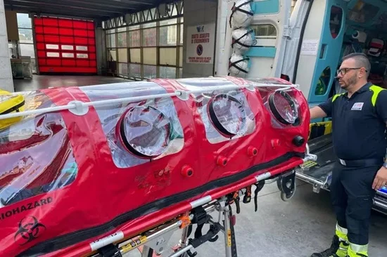 Simulata emergenza biologica all'ospedale di comunità e al Mazzoni di Ascoli