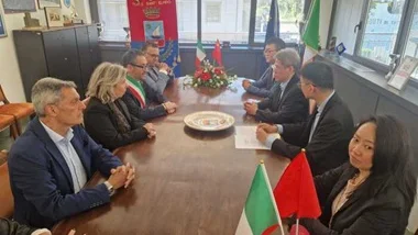 Il Console aggiunto cinese Xinhua in visita a Porto Sant'Elpidio 