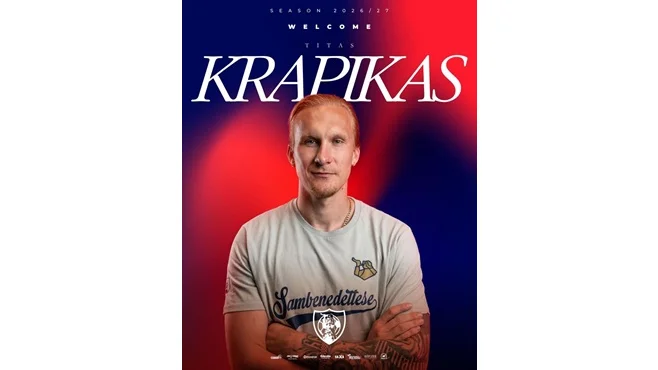 SAMB, BENVENUTO TITAS KRAPIKAS