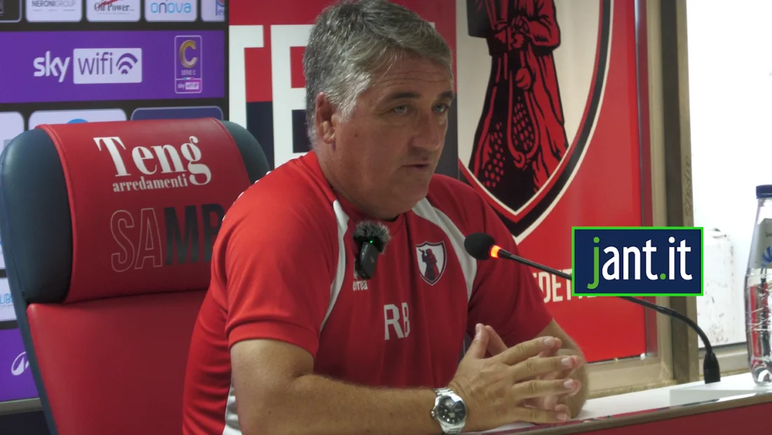 Intervista pre partita US Sambenedettese vs Spezia a mister Roberto Boscaglia