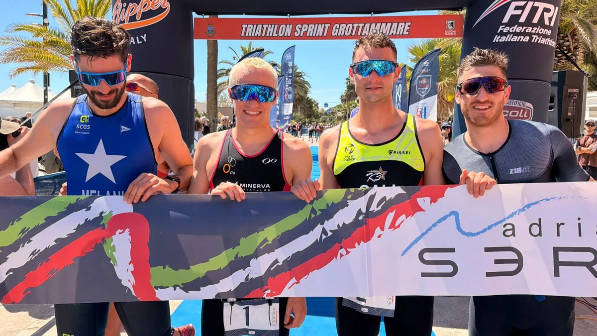 Quante emozioni al Triathlon Sprint di Grottammare!