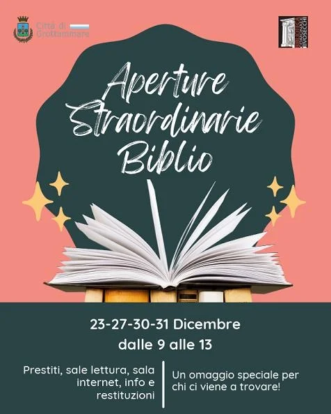 Un Natale straordinario alla biblioteca “Rivosecchi”