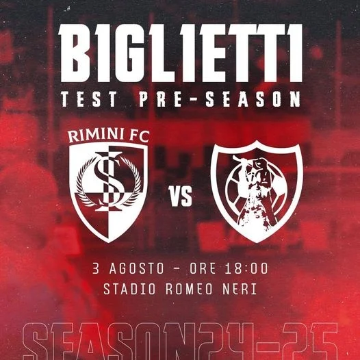 Info biglietti per l'incontro Rimini - Samb