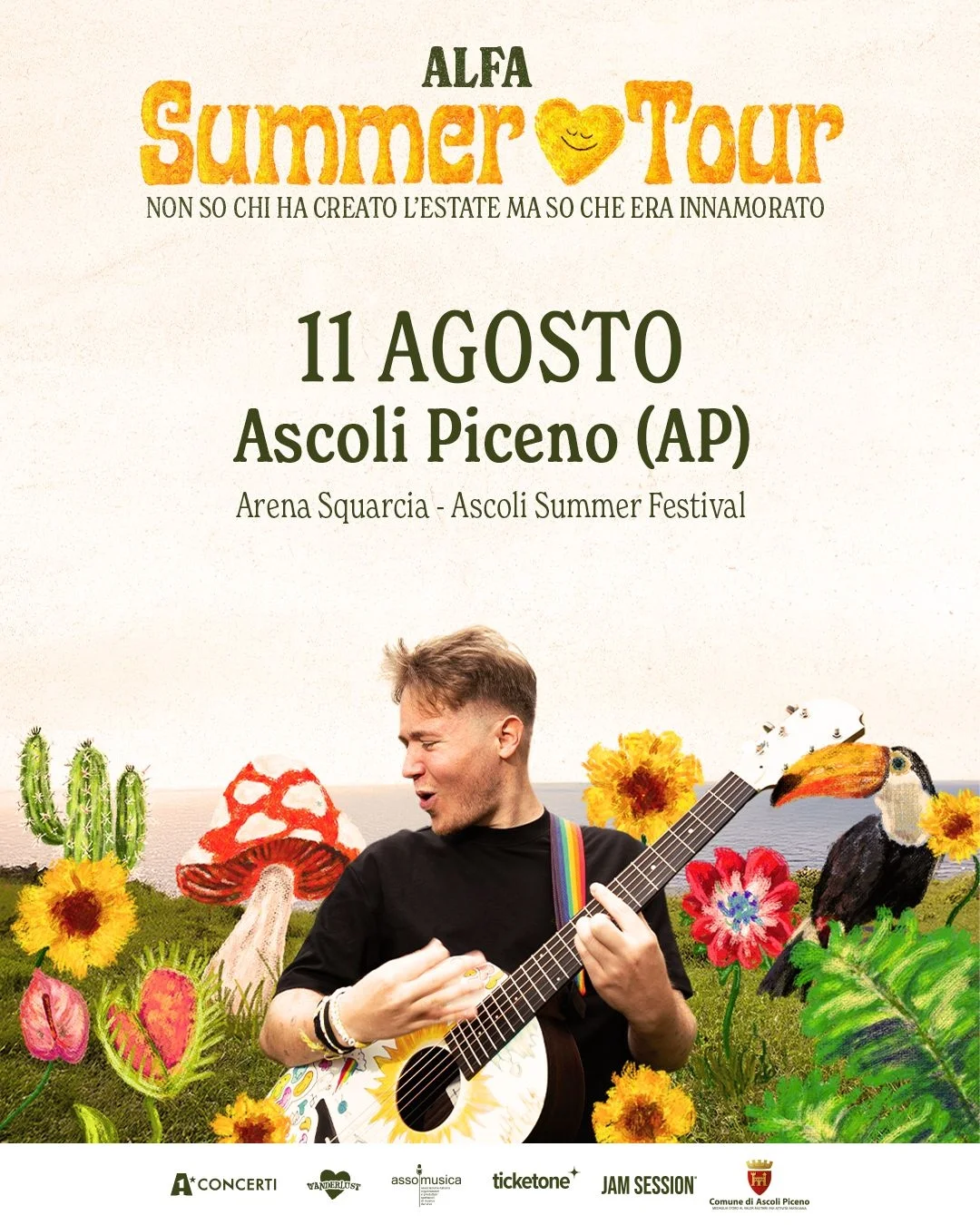 Alfa è il primo super ospite dell'Ascoli Summer Festival 2025