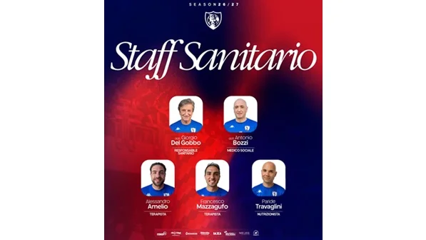 STAFF SANITARIO U.S. SAMBENEDETTESE S.S. 2026/27