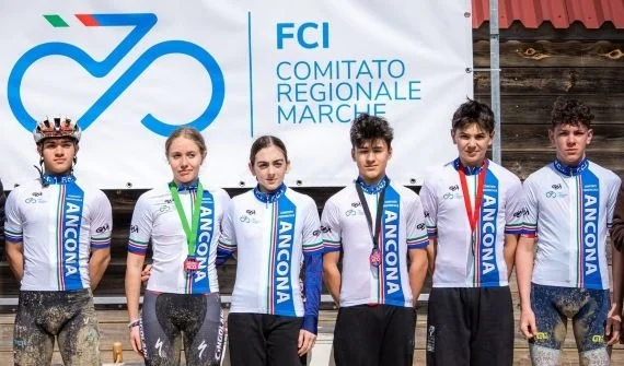 I protagonisti del Trofeo Pedale Aguglianese Xco nel segno della Federazione Ciclistica delle Marche