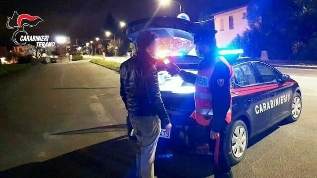 Carabinieri di Teramo, ritirate sei patenti per guida in stato di ebbrezza
