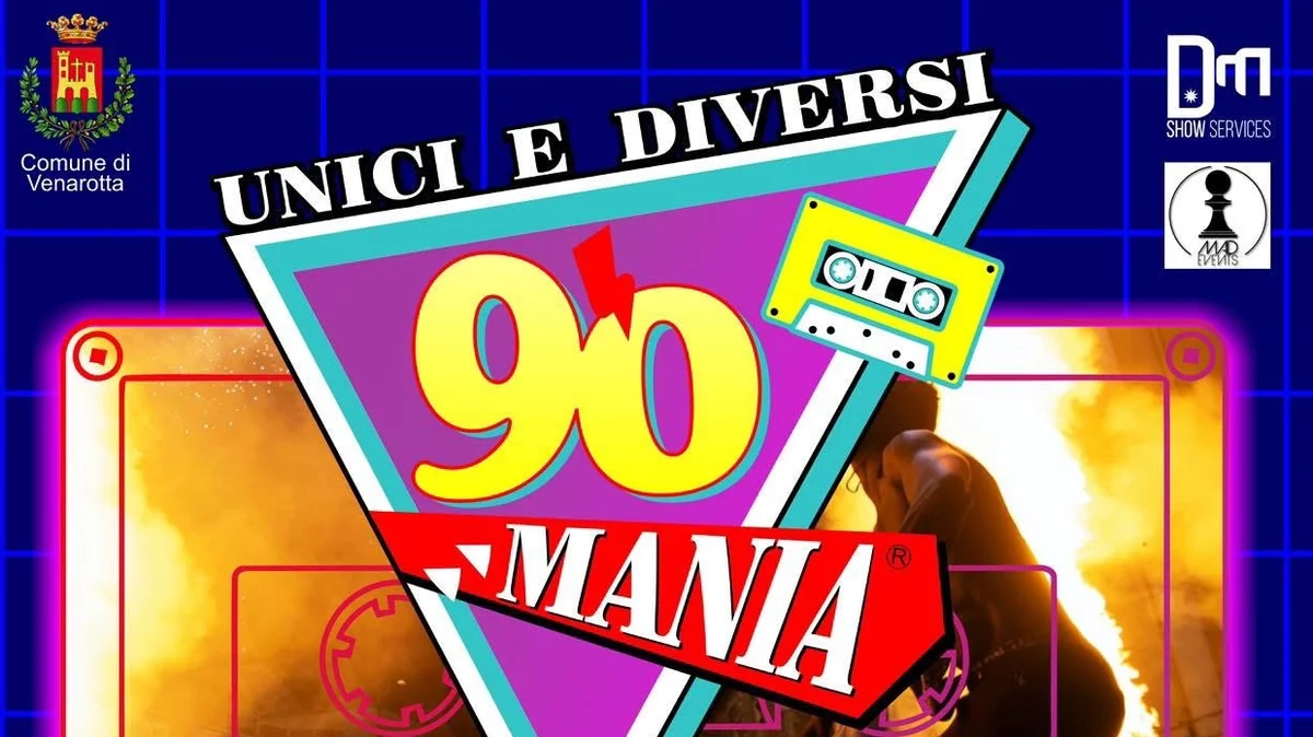 A VENAROTTA LO SHOW TRAVOLGENTE DI "90 MANIA"