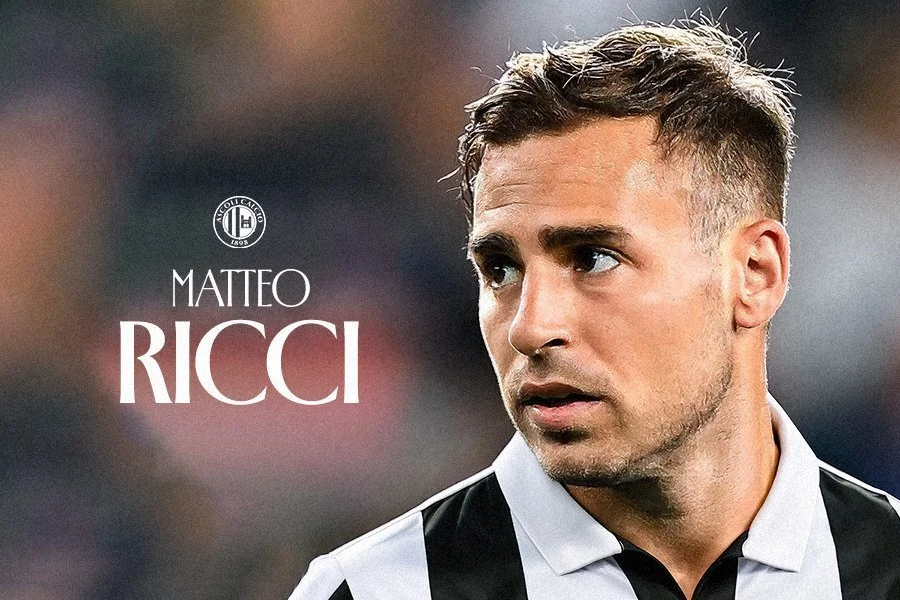Ottavo colpo di mercatoper l'Ascoli Calcio: arriva il centrocampista Ricci