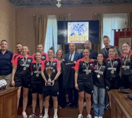 Alle Panthers di Roseto degli Abruzzi l’omaggio della Provincia