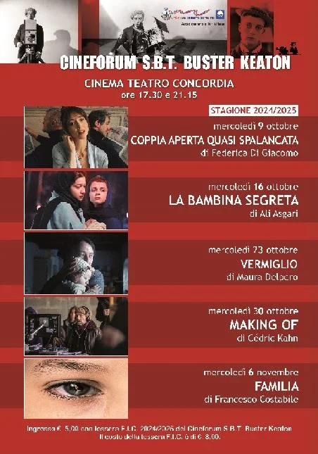 Cineforum di San Benedetto, da mercoledì 9 ottobre al via la stagione 2024/2025