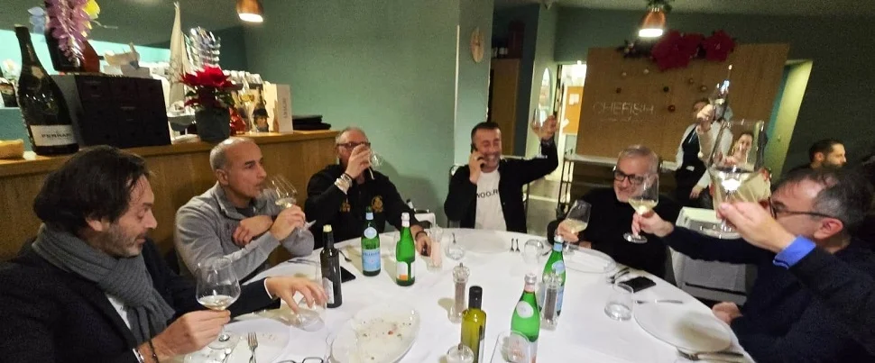 La Tecno Riviera delle Palme festeggia con la cena di Natale il primato nella classifica del girone F di serie D1 di calcio a cinque