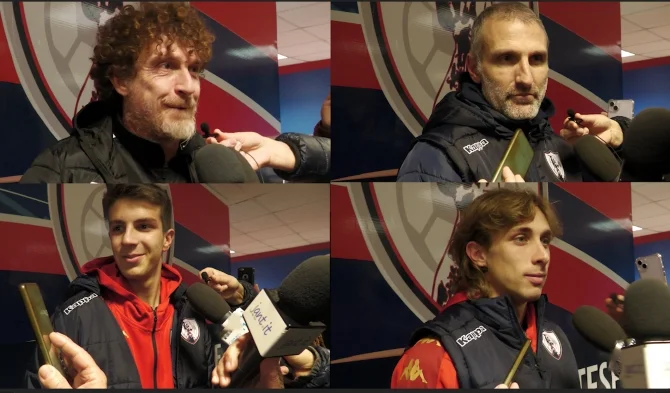 Interviste del dopo gara di US Sambenedettese vs Sora Calcio
