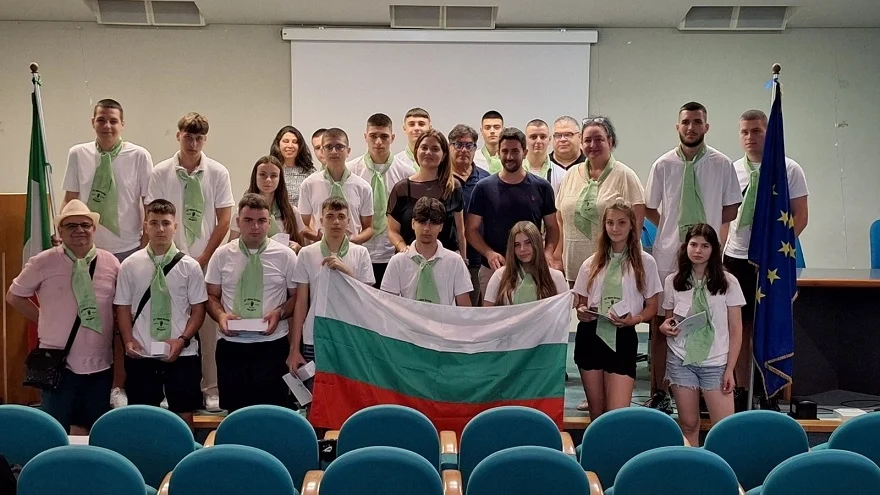 Una delegazione di studenti della scuola “Ivan Vazov” di Mezdra, in Bulgaria, ha visitato la Città di San Benedetto