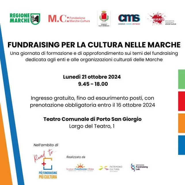 Giornata di formazione sul Fundraising culturale