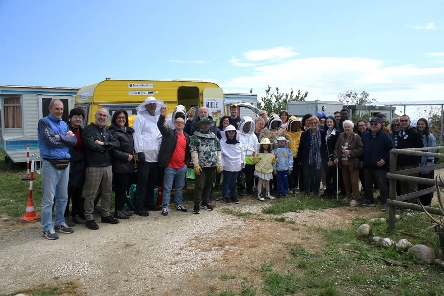Si è svolta la manifestazione per un'apicoltura sostenibile e inclusiva targata Api Gold Picene presso la sede di Grottammare di Anffas Il Faro del Piceno