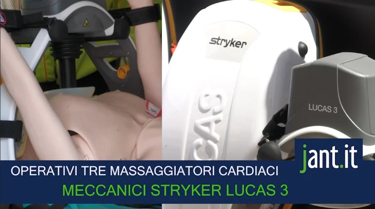 OPERATIVI TRE NUOVI MASSAGGIATORI CARDIACI MECCANICI PER IL 118 PICENO SOCCORSO