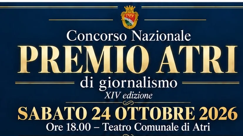 Atri, torna il Premio di Giornalismo con nomi di primo piano dell’informazione 