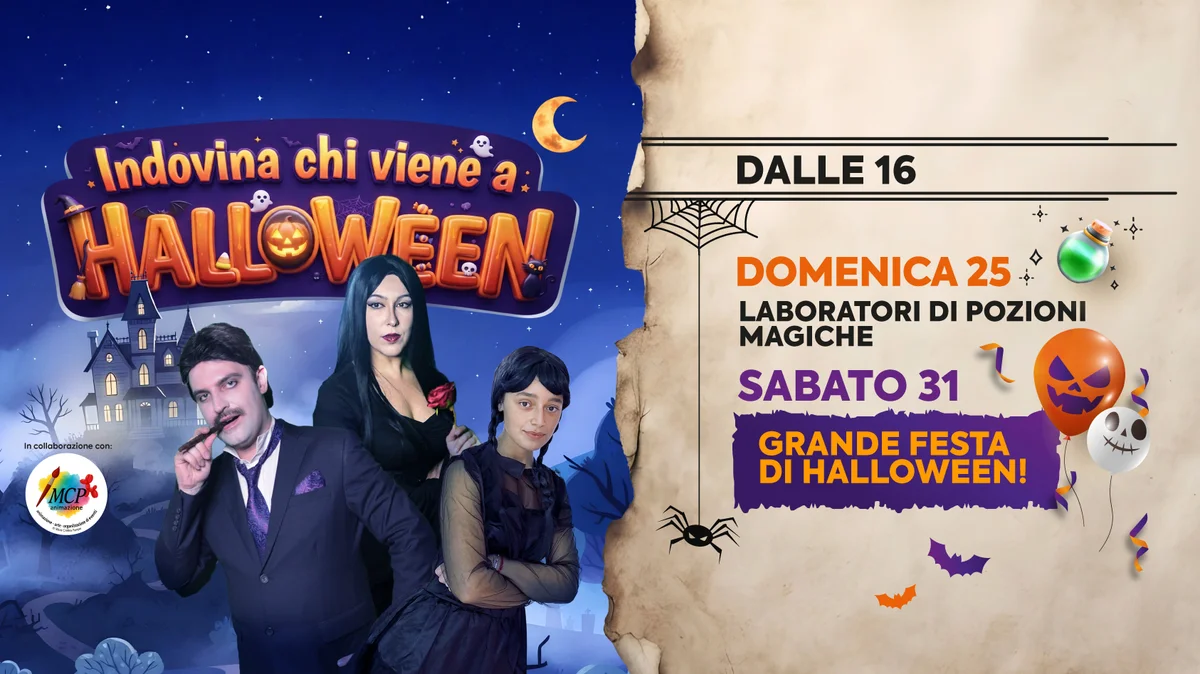 I cosplayer della famiglia più inquietante di sempre: Halloween prosegue al Battente Shopping&More