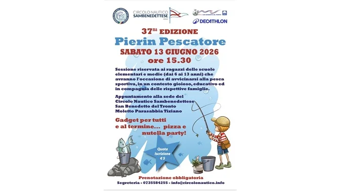 Al via la 37ma edizione di Pierin Pescatore