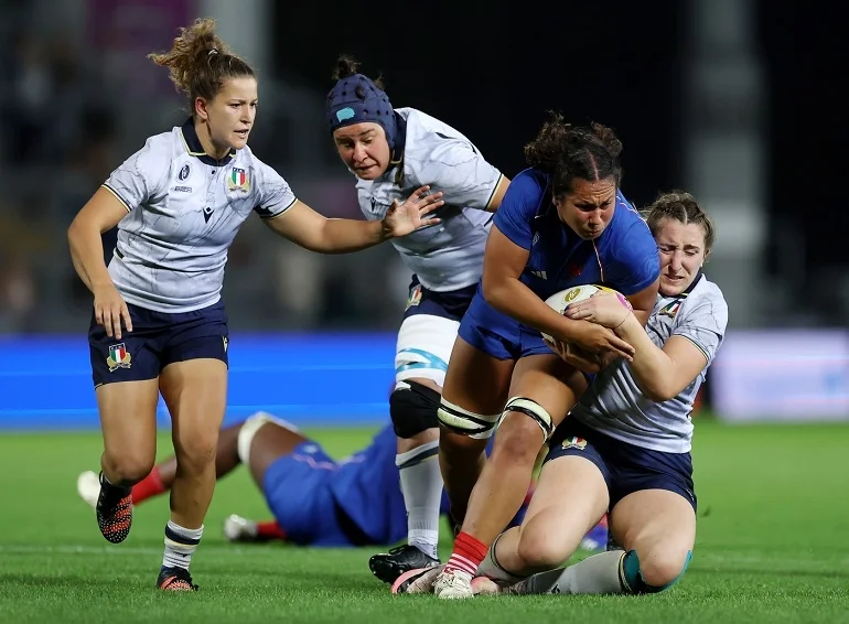RWC 2025: la Francia esce alla distanza, Italia battuta 24-0 a Exeter