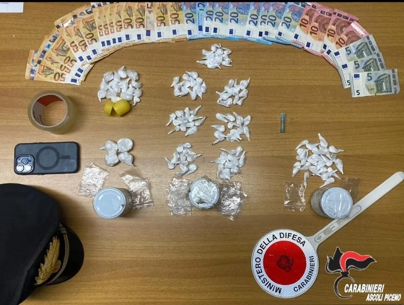 Carabinieri, un arresto per droga a Porto d'Ascoli