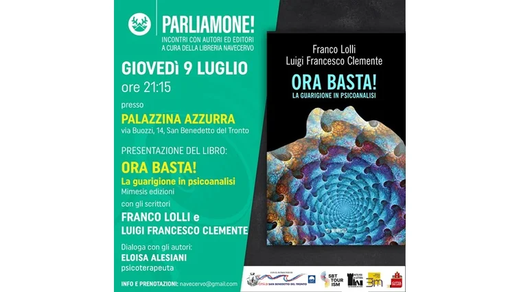 Domani alla Palazzina Azzurra: "Ora basta! La guarigione in psicoanalisi"