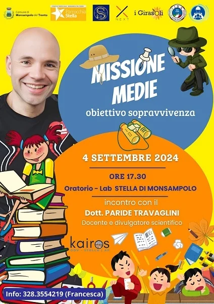 Missione medie, obiettivo sopravvivenza: incontro a Monsampolo sul metodo di studio
