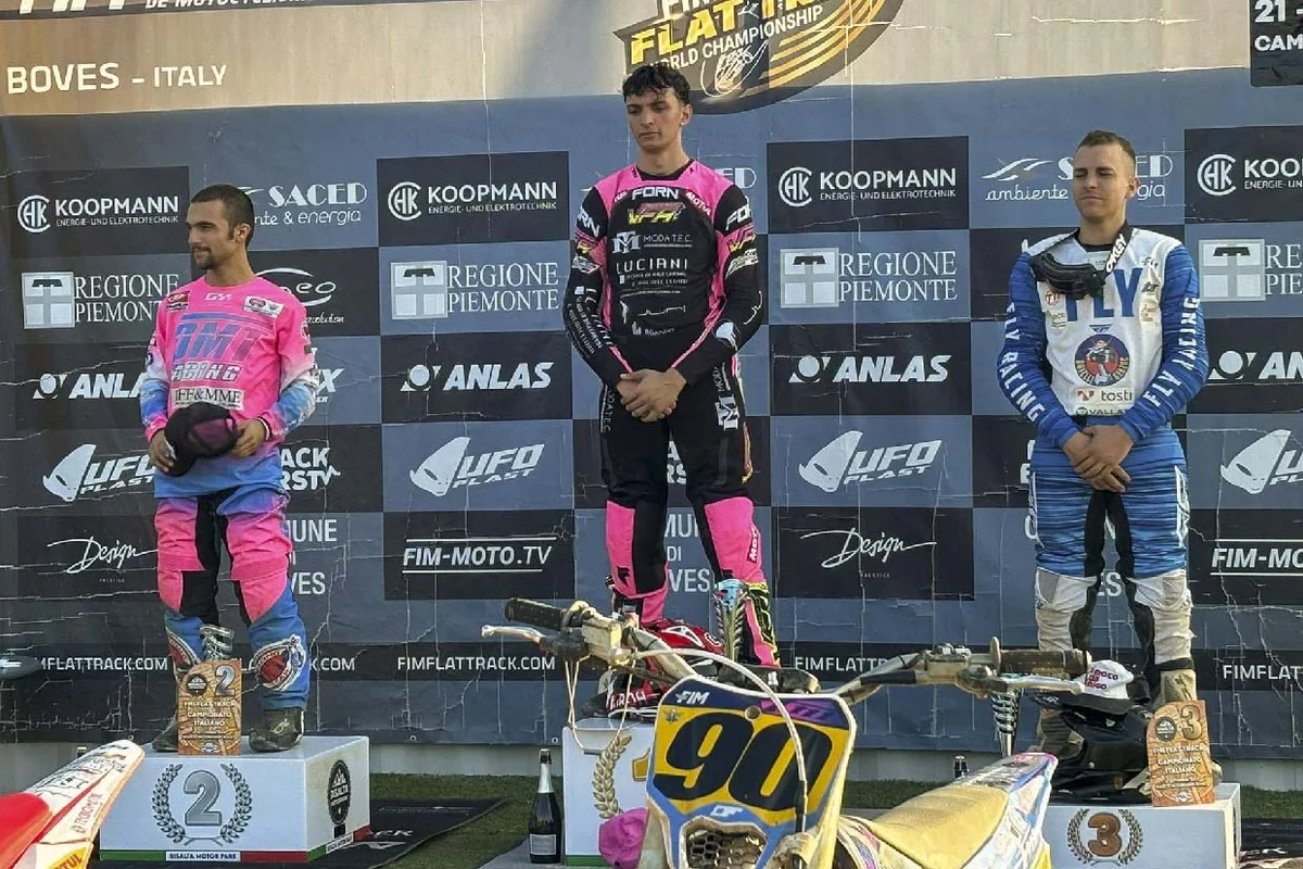 VFR RACING DOMINA NELL’ITALIANO FLAT-TRACK A BOVES CON DUE VITTORIE DI CORRADETTI