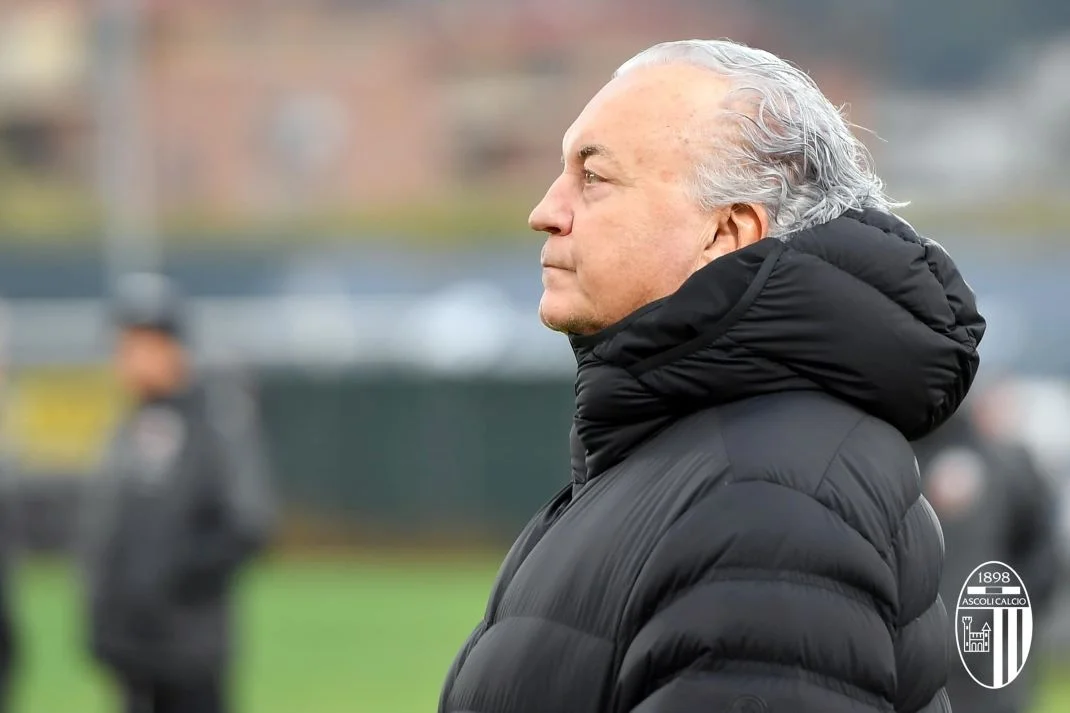 Ascoli Calcio - Patron Pulcinelli sbotta: "Entro marzo venderò la società"